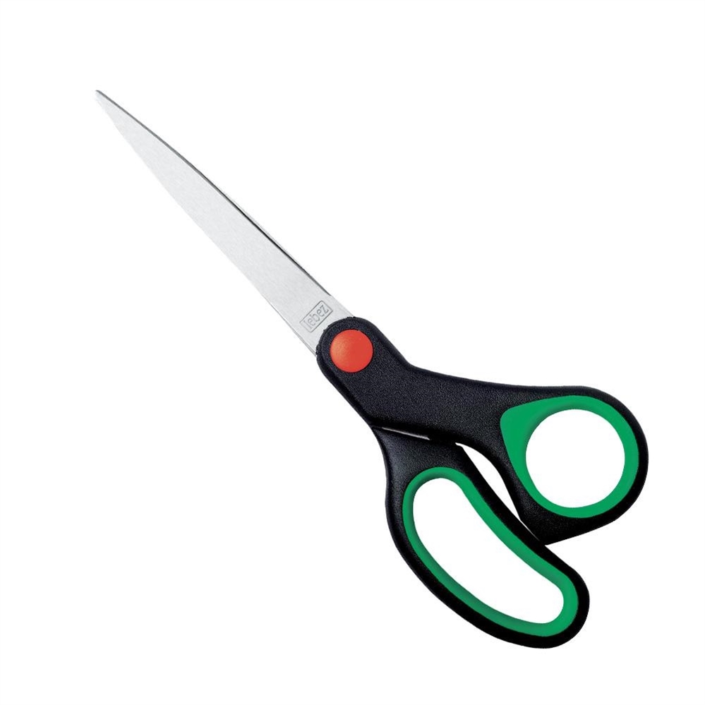 Lebez Forbici lama accaio inox 20 cm, impugnatura in gomma
