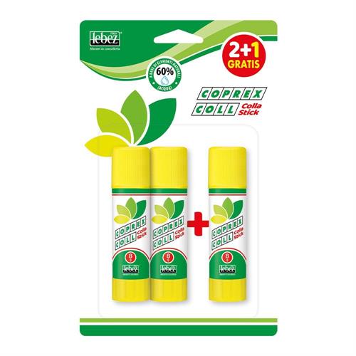 Lebez Coprex Colla 8 gr in stick tubetto, 2+1 gratis