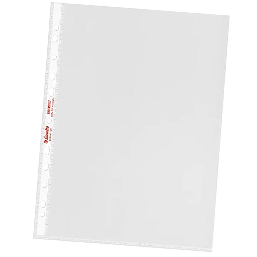 Esselte Buste foratura universale Office, antiriflesso, 50 pz