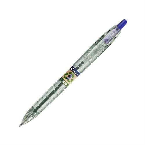 PILOT EcoBall Penna sfera a scatto, Punta 1 mm, Blu