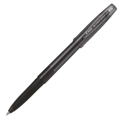Pilot super grip g penna a sfera, punta fine 0.7 mm, nero