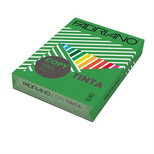 Fabriano CopyTinta Carta A3 160 grammi Verde, 125 fogli