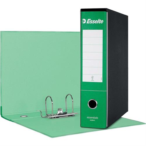 Esselte Registratore archivio, protocollo, dorso 8 cm, Verde