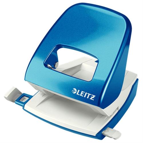 Leitz Nexxt Perforatore 2 fori in metallo, 30 fogli, Blu