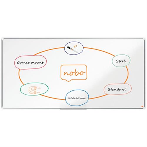 Nobo Lavagna bianca magnetica 180x90 cm Premium Plus
