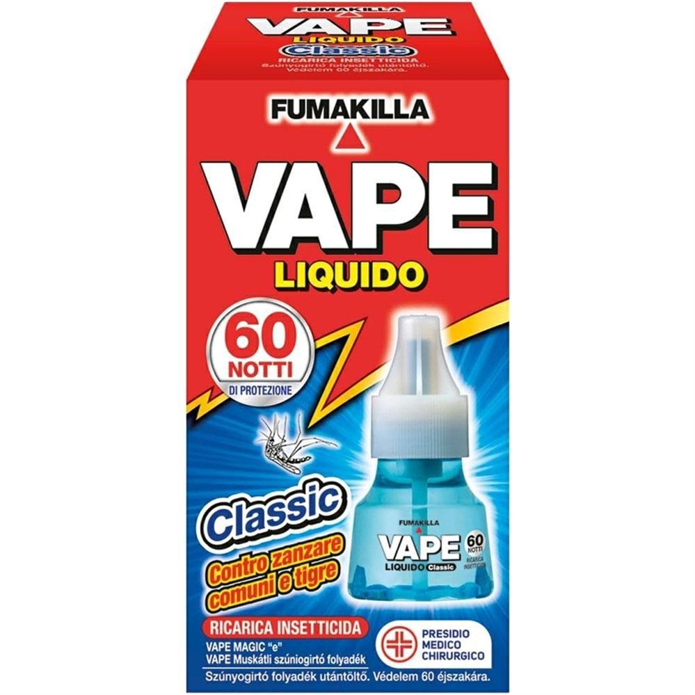 Vape Ricarica insetticida, durata 60 notti