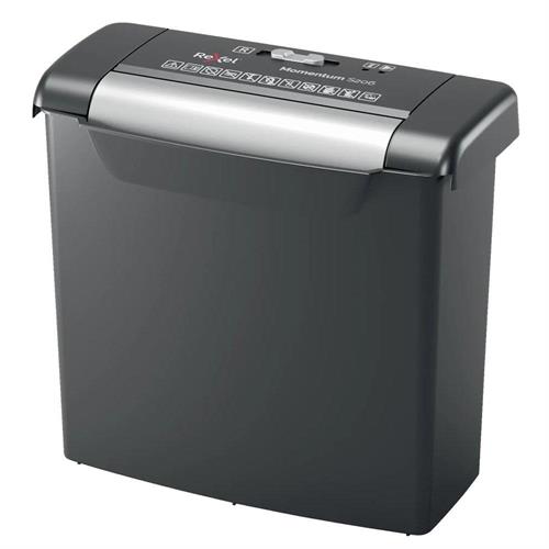 Distruggidocumenti Rexel Momentum S206, taglio a strisce, 6 fogli