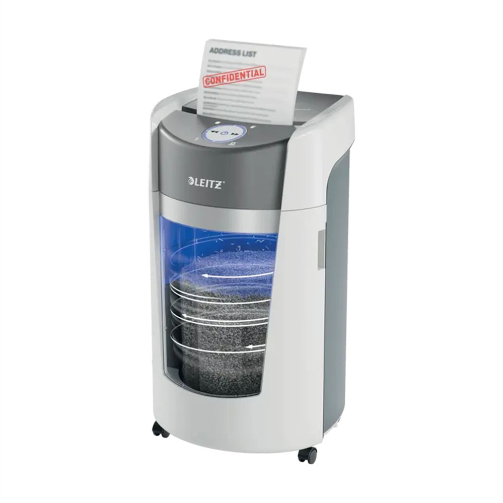 Leitz Distruggidocumenti IQ OptiMax P5 Office, livello di sicurezza P-5