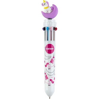 CENTRUM Penna Unicorn 10 colori, espositore 24 pezzi
