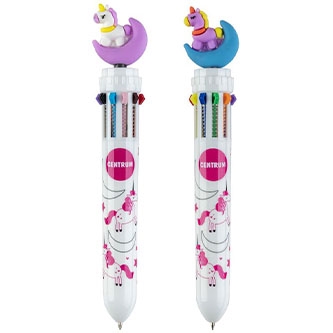CENTRUM Penna Unicorn 10 colori, espositore 24 pezzi