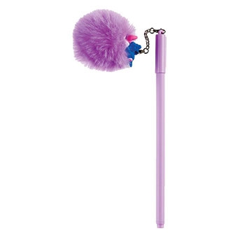 CENTRUM Penna a sfera Unicorn Pompon, inchiostro blu 0,7 mm, 24 pezzi