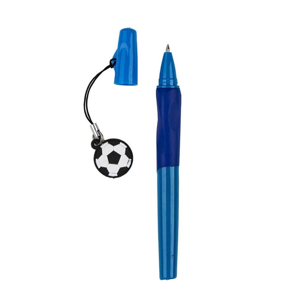 CENTRUM Penna a sfera ergonomica, Punta 1 mm, inchiostro blu, 24 Pezzi