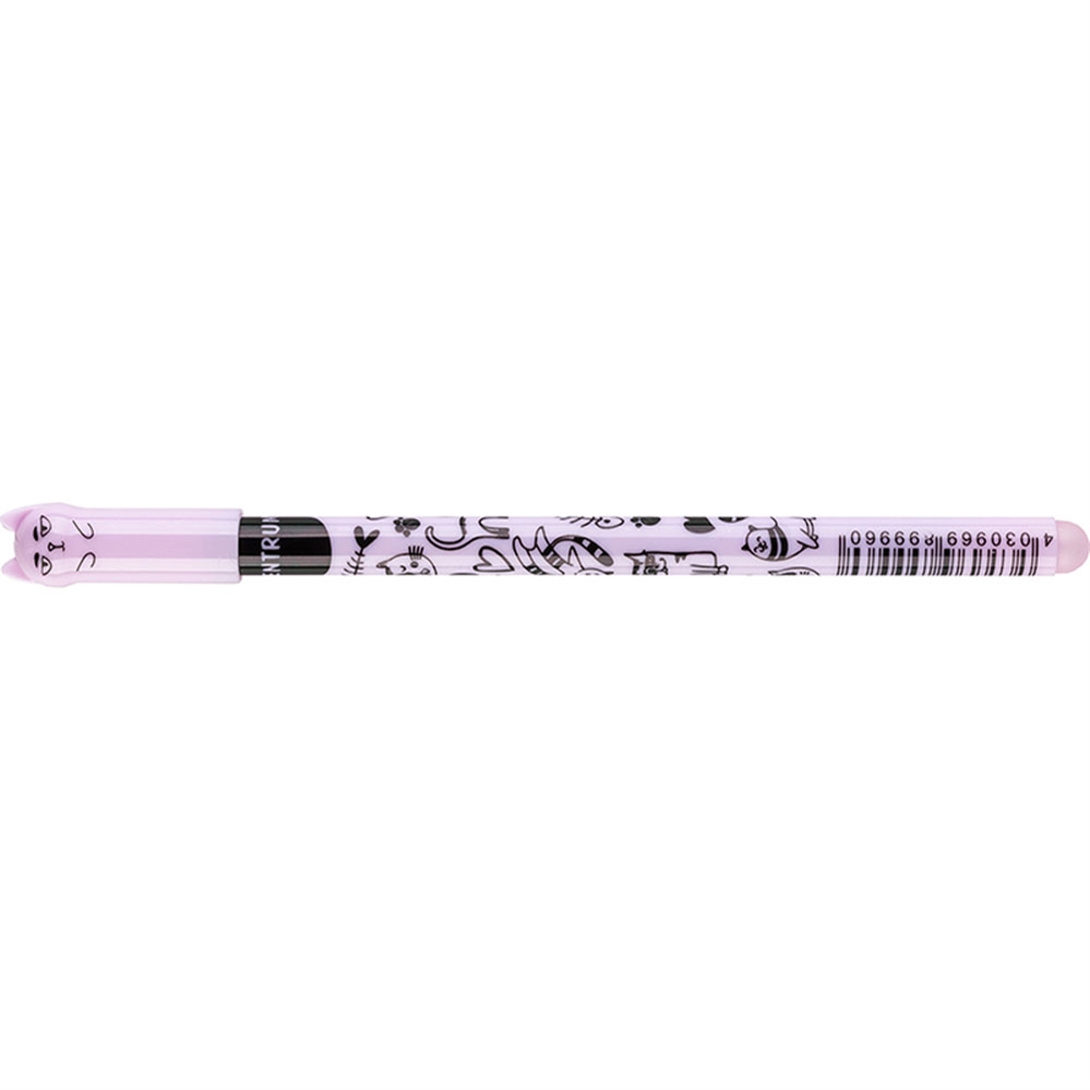 CENTRUM Penna gel cancellabile Cat, Punta 0.5 mm, 48 Pezzi