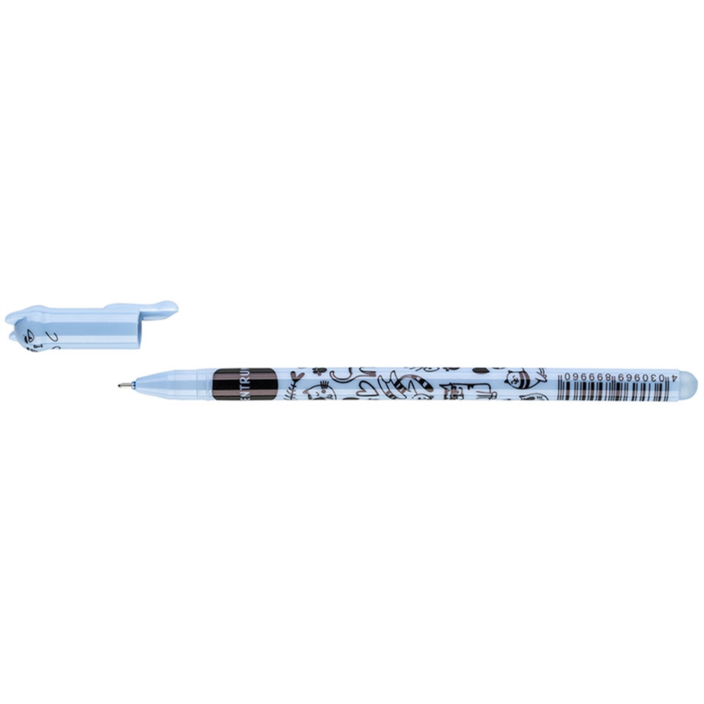 CENTRUM Penna gel cancellabile Cat, Punta 0.5 mm, 48 Pezzi
