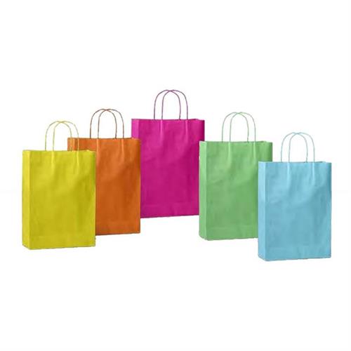 Busta Shopper 36 x 12 x 41H cm, colori primavera assortiti