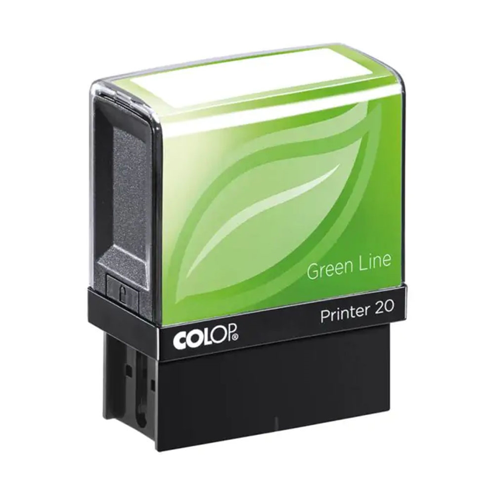 Colop Printer 20 Timbro autoinchiostrante Green Line, 14 x 38 mm