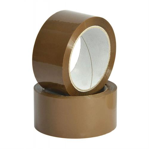 Nastro adesivo da imballo 50 x 66 mt, marrone avana