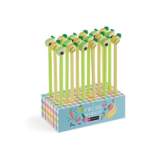 Miquelrius Display penna a sfera happy fruits, 18 pezzi