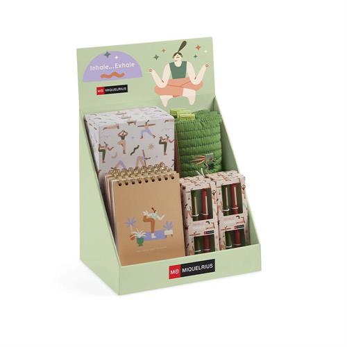 Miquelrius Display inhale exhale collection, 19 pezzi