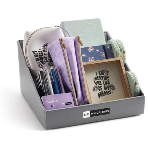 Miquelrius Display da banco Daisies Collection, 17 pezzi