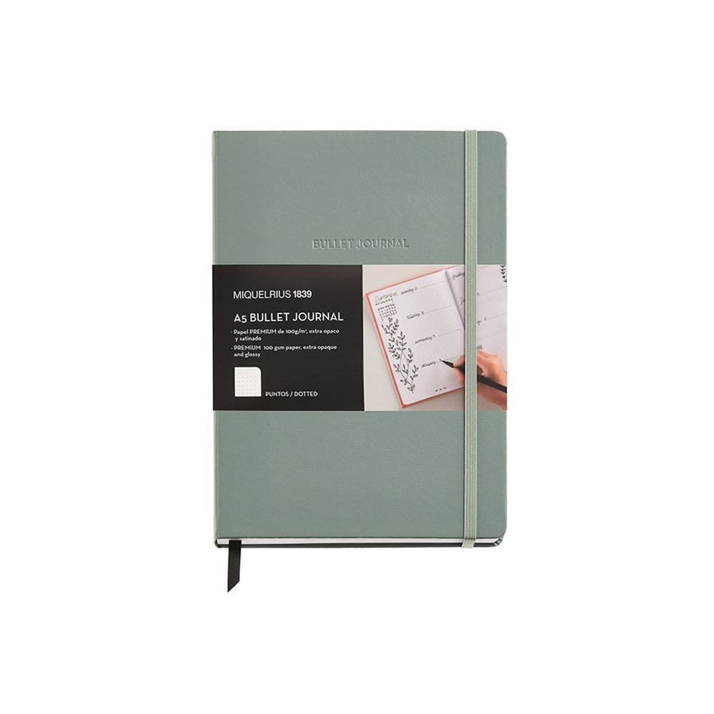 Miquelrius Display Notebooks Bullet journal, 12 pezzi