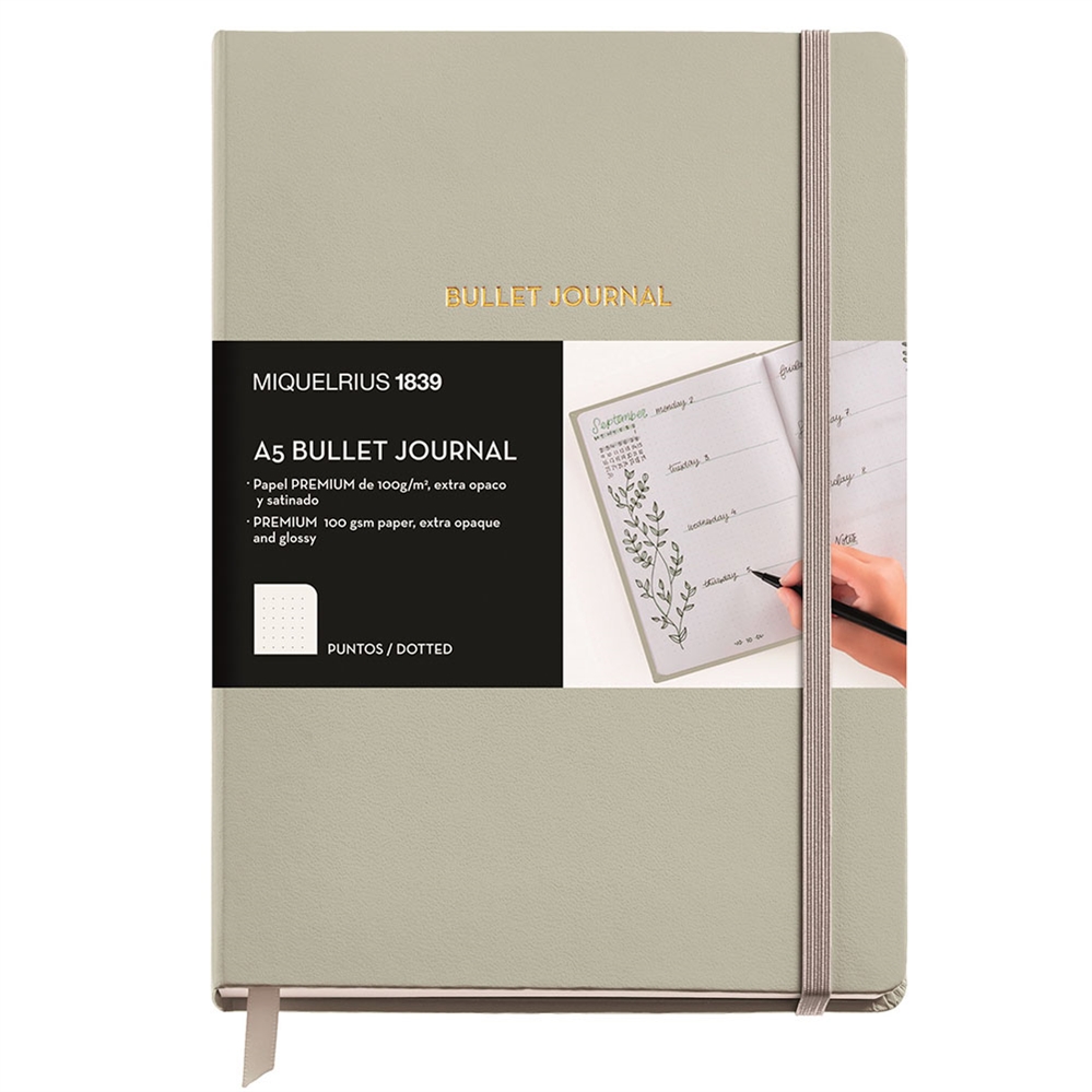 Miquelrius Display Notebooks Bullet journal, 12 pezzi