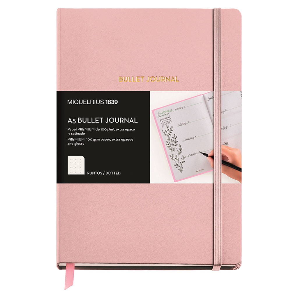 Miquelrius Display Notebooks Bullet journal, 12 pezzi
