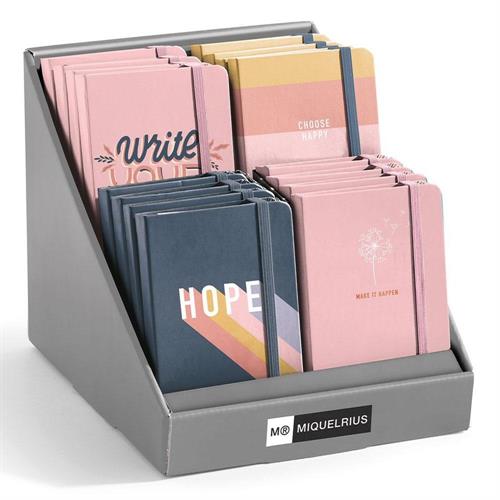 Miquelrius Display logbooks wish, 16 pezzi