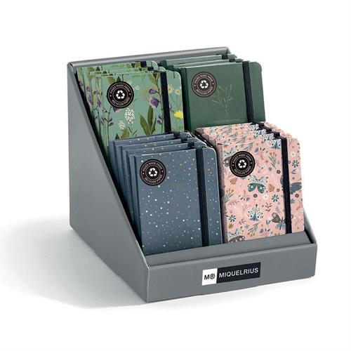 Miquelrius Display Logbooks garden, 16 pezzi