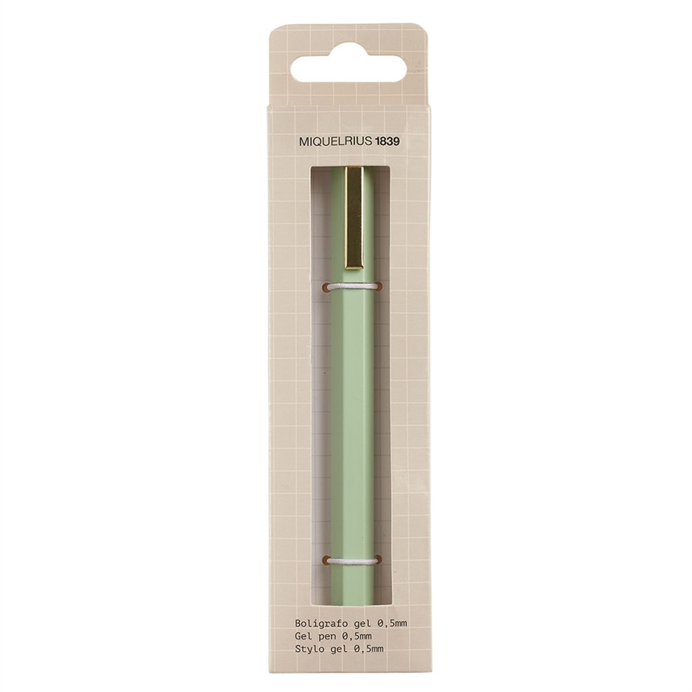 Miquelrius Display 12 Penne in metallo Back2basics, 12 pezzi