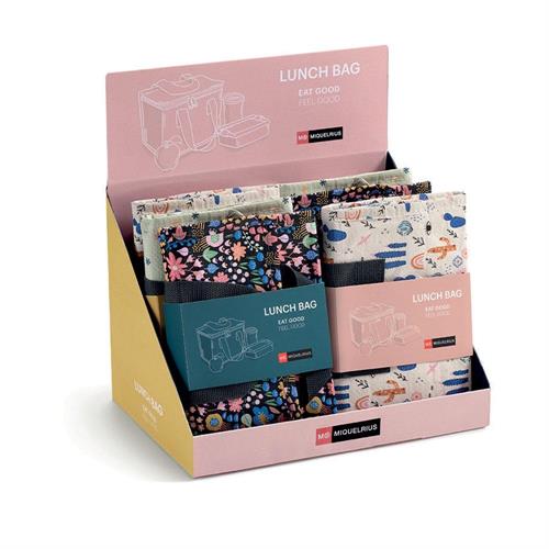 Miquelrius Display Borse termiche Lunch, 12 pezzi