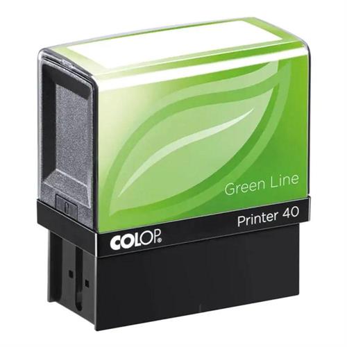 Colop Printer 40 Timbro autoinchiostrante Green Line, 23 x 59 mm