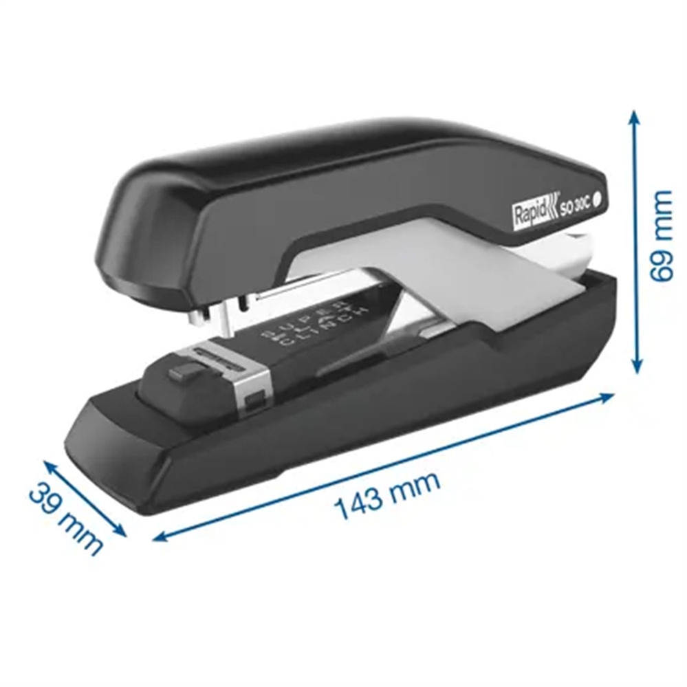 Rapid Supreme Omnipress Compact SO30c Cucitrice da tavolo, 30 fogli