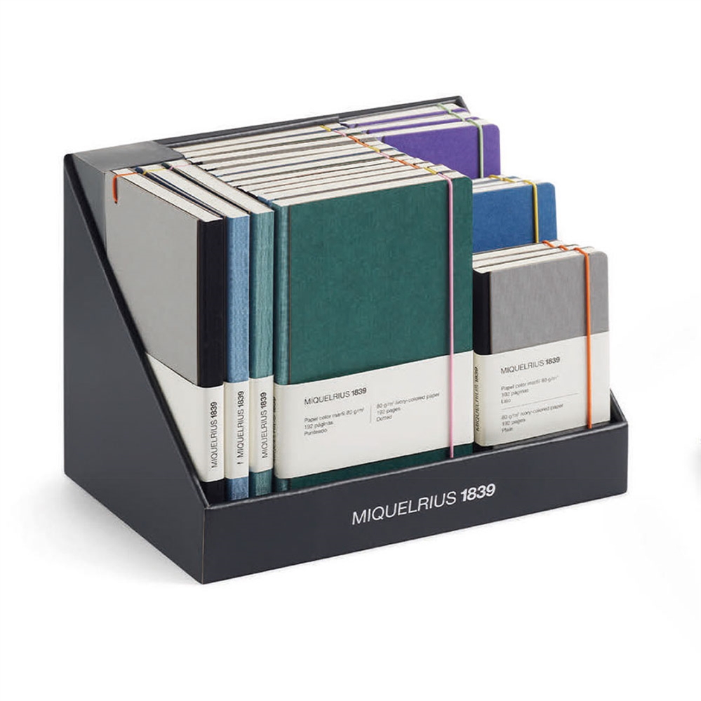 Miquelrius Display Notebooks Retro, 21 pezzi
