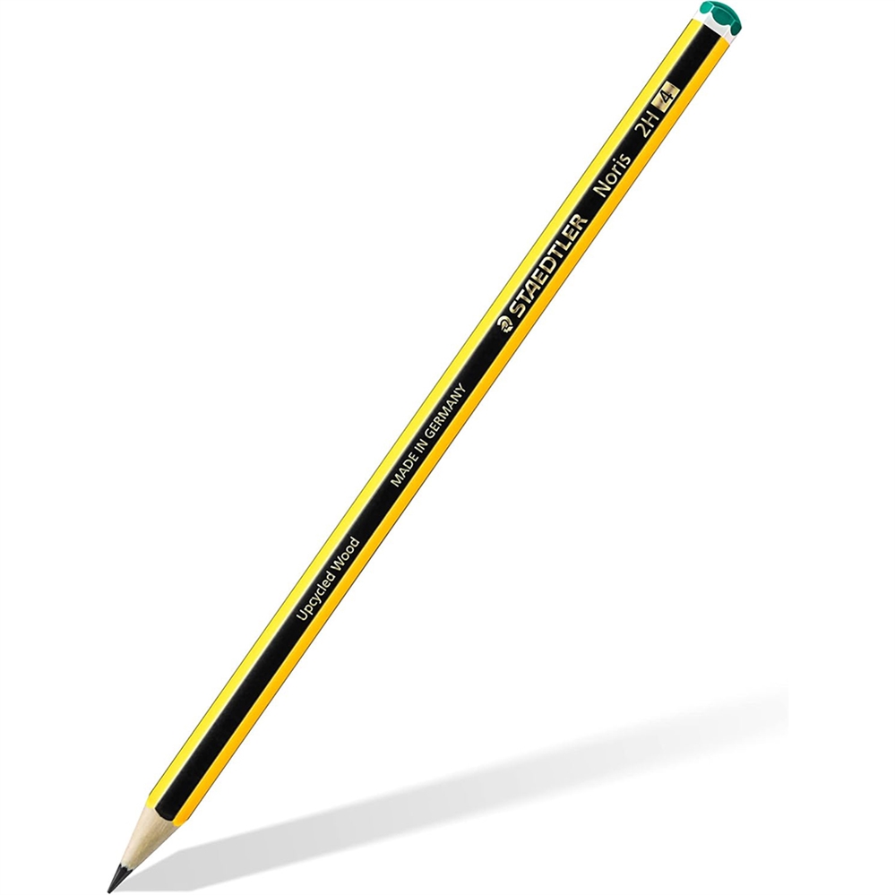 Staedtler Noris Matita in grafite, 2H, esagonale, 12 pezzi