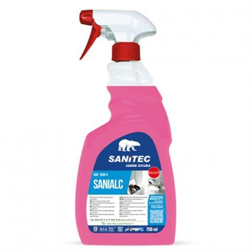 SANIALC Detergente multi superficie, HACCP, 750ml