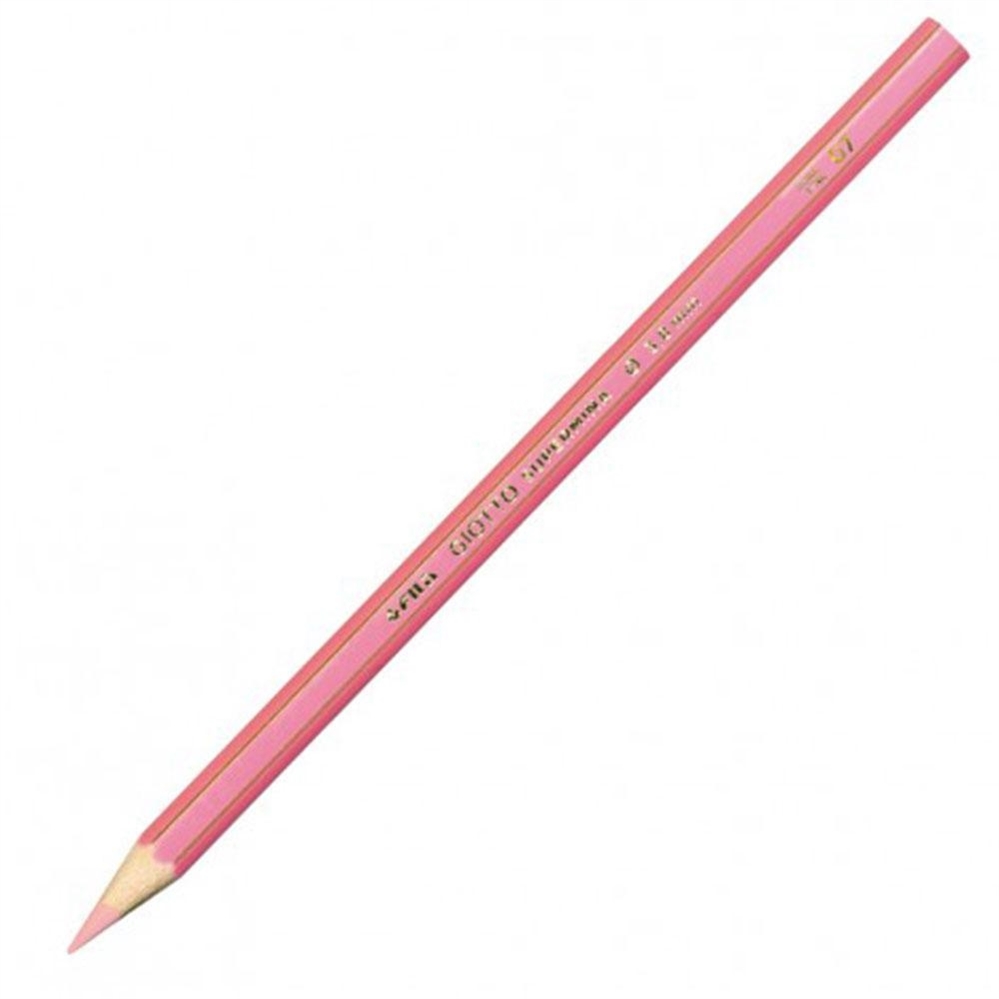 Giotto Supermina Pastelli colorati, Rosa 07, 12 pezzi