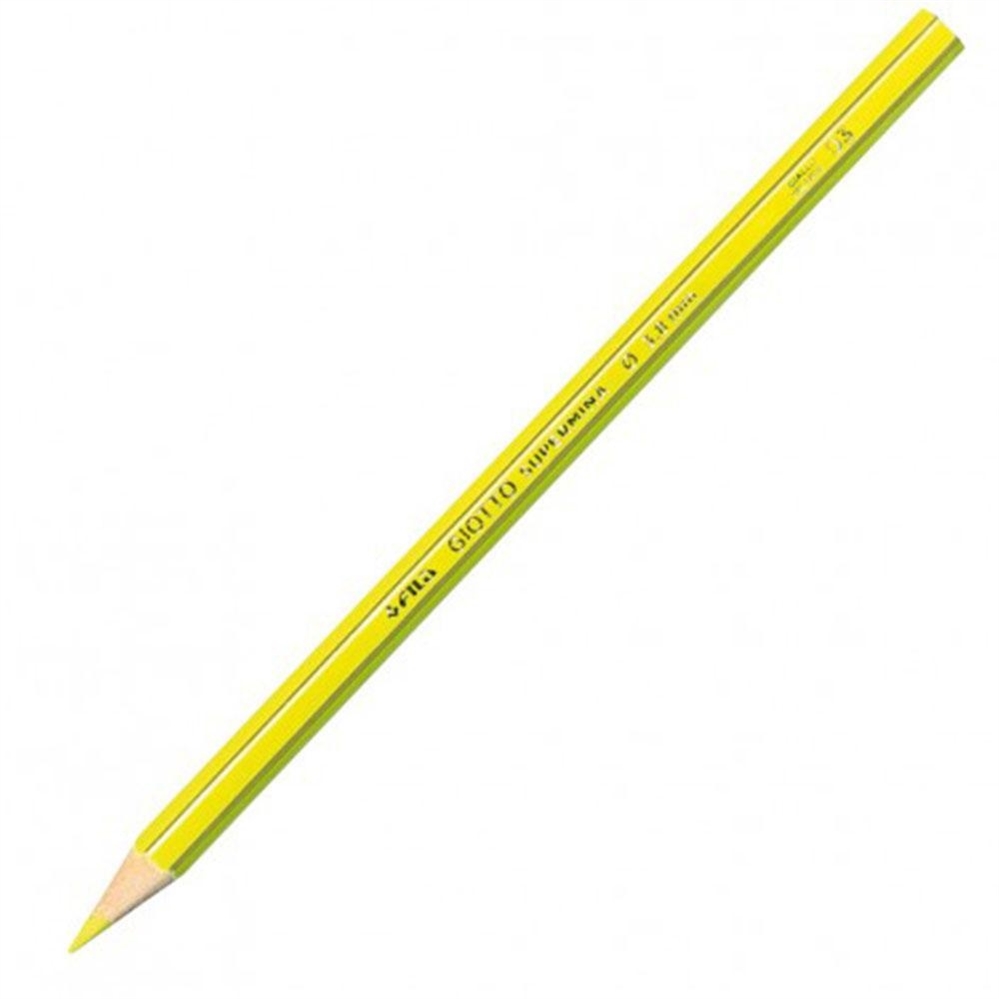 Giotto Supermina Pastelli colorati, Giallo 03, 12 pezzi