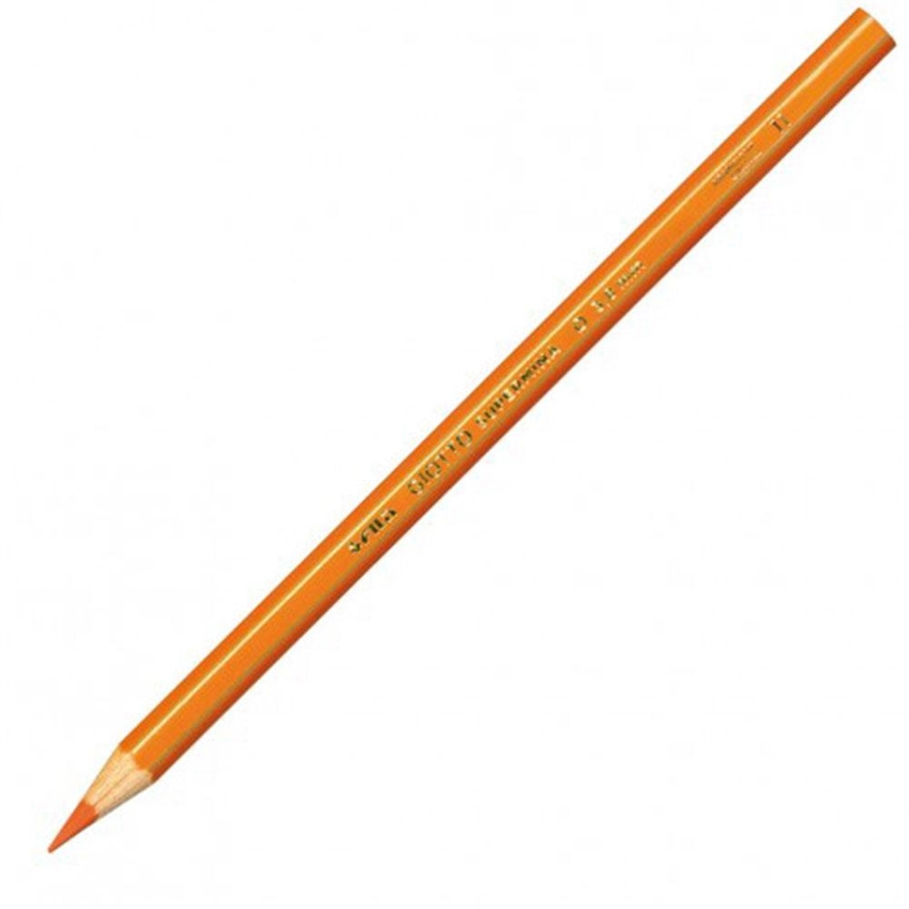 Giotto Supermina Pastelli colorati, Arancione 11, 12 pezzi