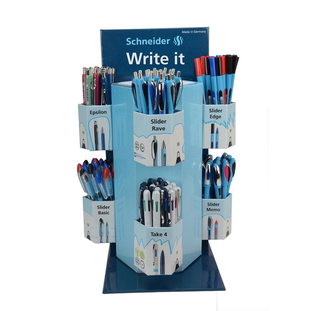 Schneider Espositore da banco Write It, 146 pezzi