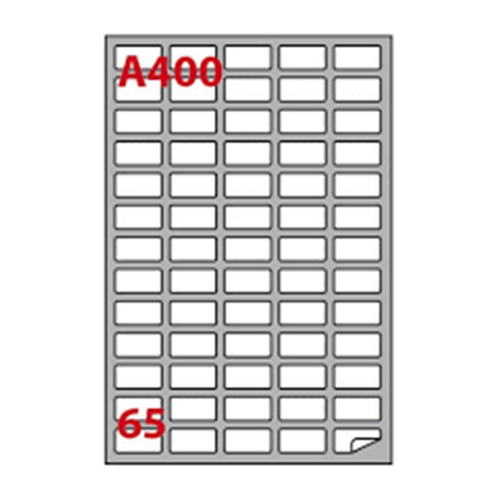 MARKIN Etichette bianche A4, 38x21 mm, 6500 etichette