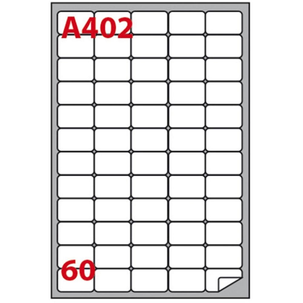 MARKIN Etichette bianche A4, 37,5x23,5 mm, 6000 etichette