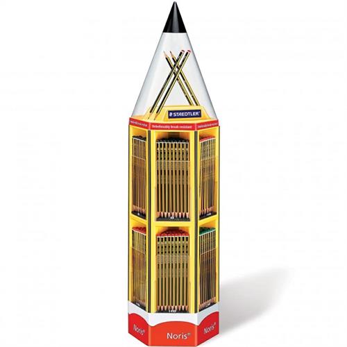Staedtler Espositore Display Noris 120 Matite, 576 pezzi assortiti