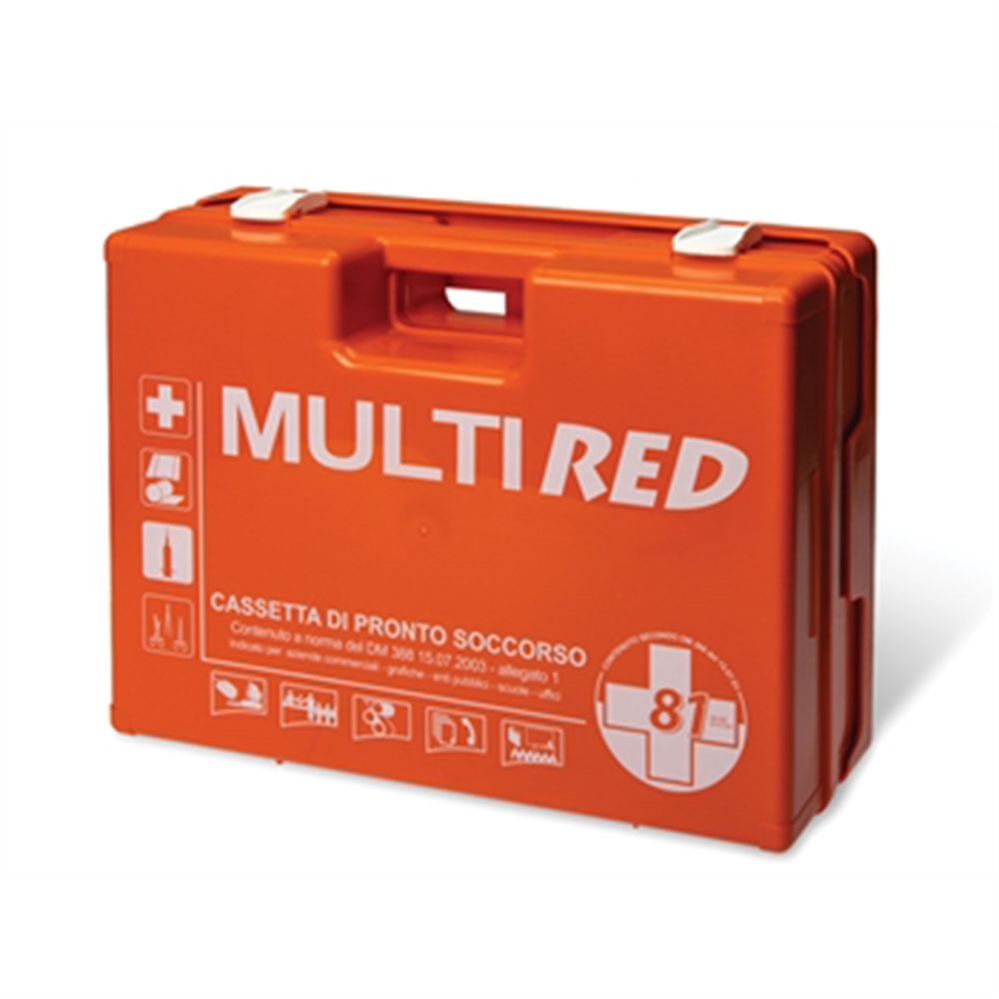 Multired Valigetta grande Pronto Soccorso in PPL 44x39x15 cm