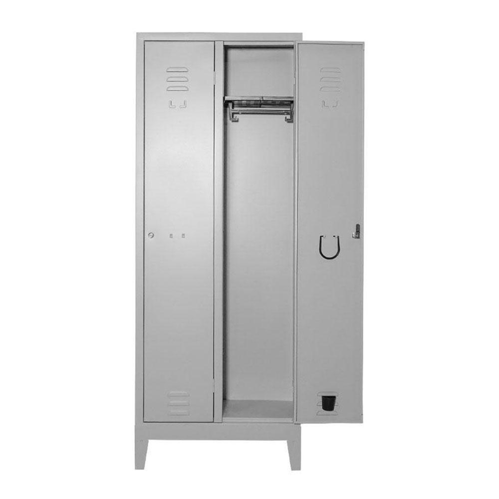 Armadietto spogliatoio 2 posti, 69x33x180H cm