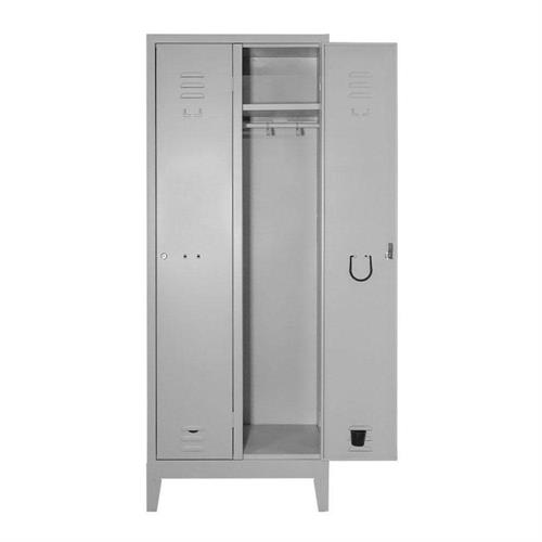 Armadietto spogliatoio 2 posti, 69x50x180H cm