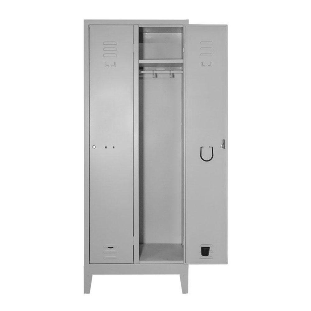 Armadietto spogliatoio 2 posti, 69x50x180H cm