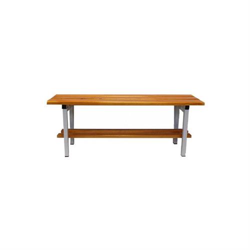 Panca spogliatoio 4 posti in legno, 150 x 36 x 47,5 cm