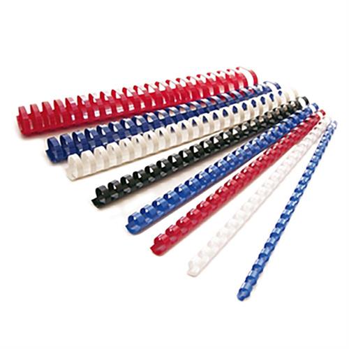 Methodo Dorsi spirali per rilegatura 10 mm, Nero, 100 pezzi
