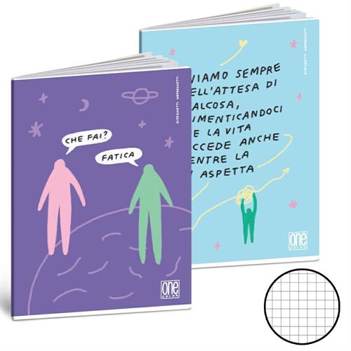 Blasetti One Color Maxi A4 Disegnetti depressetti 18+1, quadretti 5M
